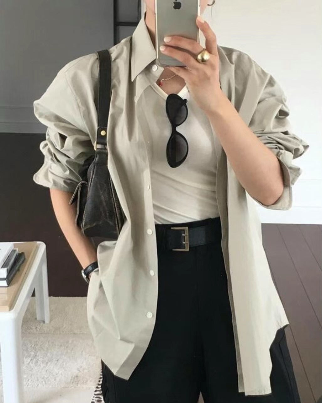 Buttoned Cuff Shirt