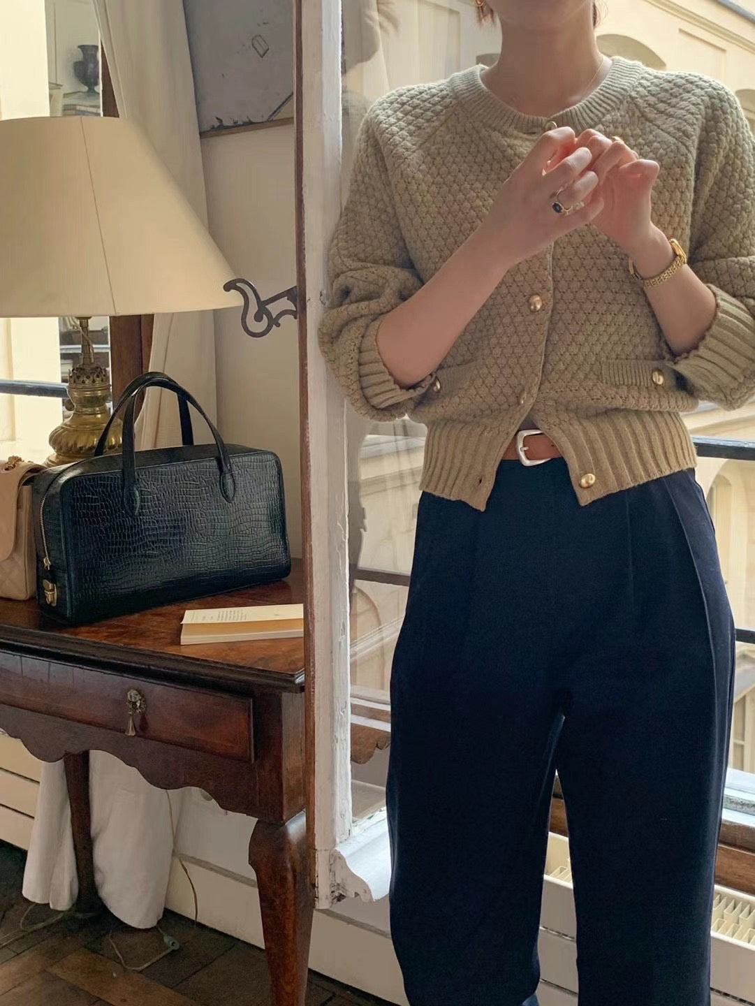 Textured Knit Jacket