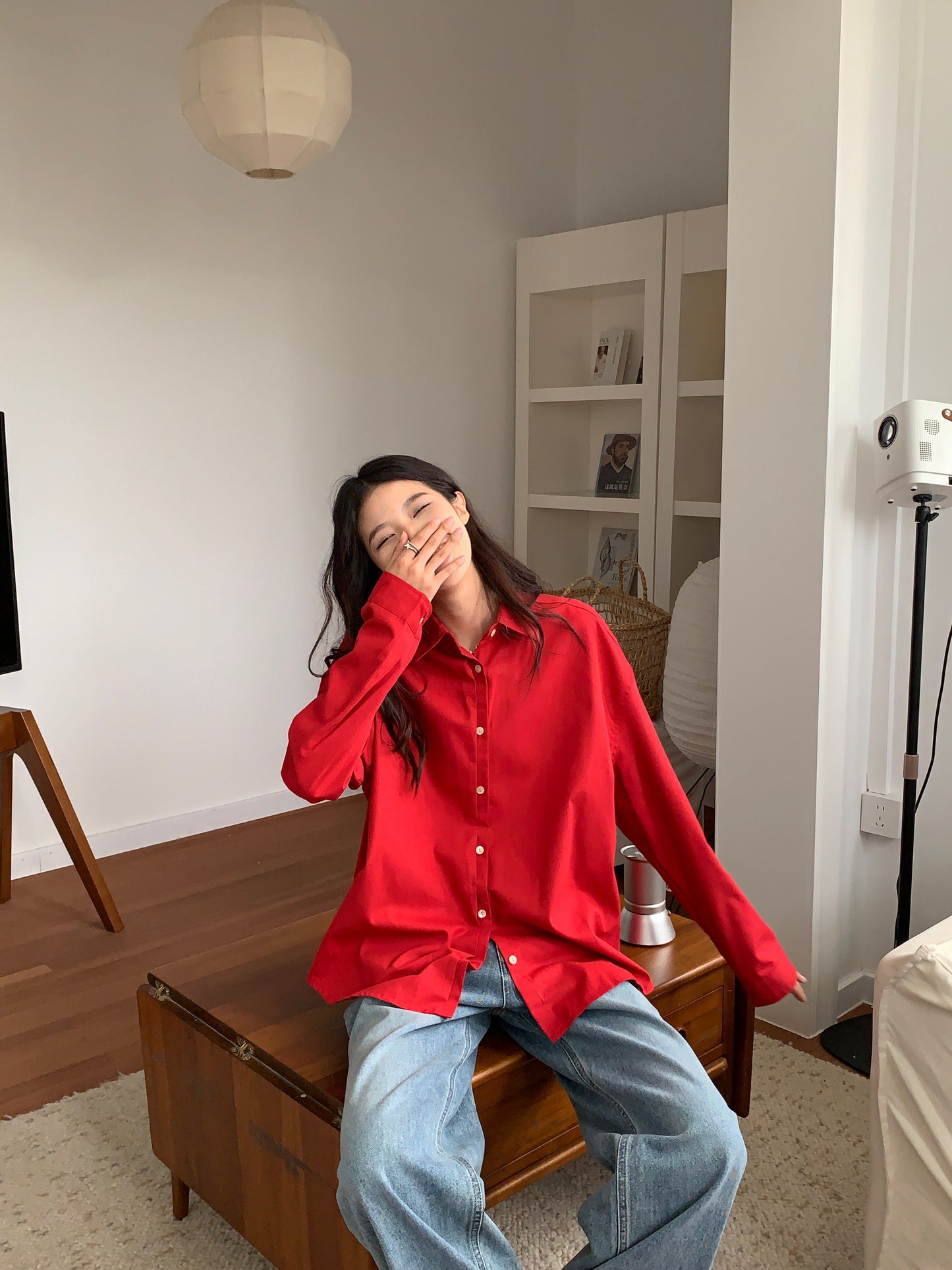 Twill fabric shirt