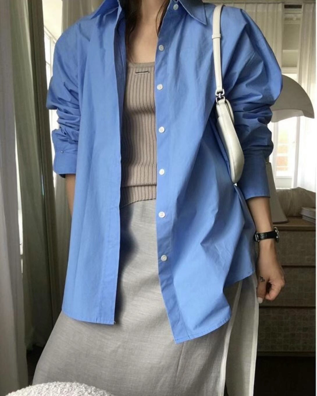 Buttoned Cuff Shirt