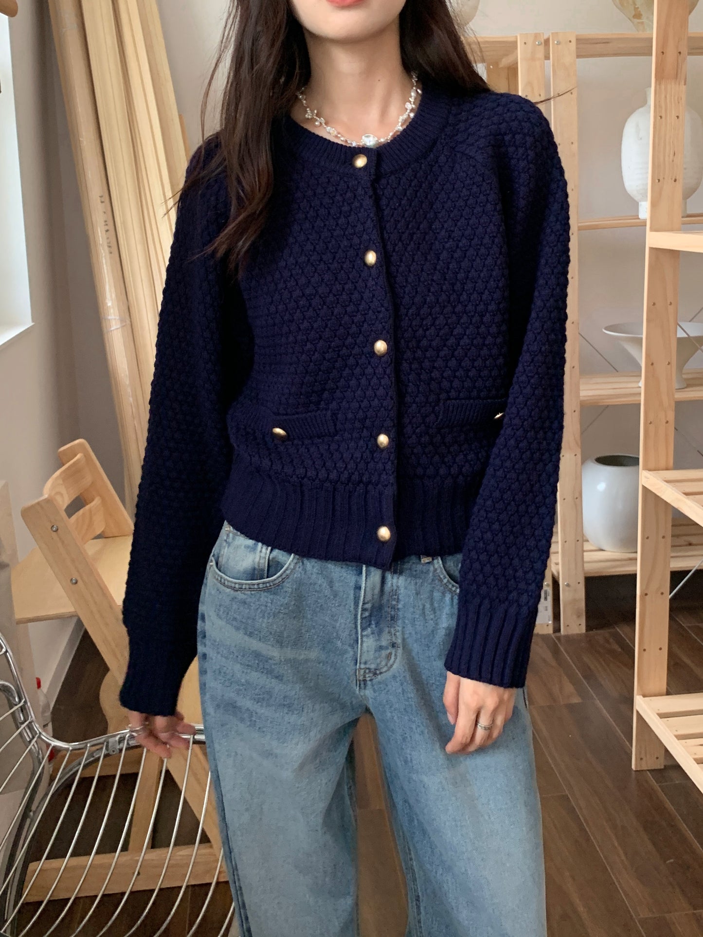 Textured Knit Jacket
