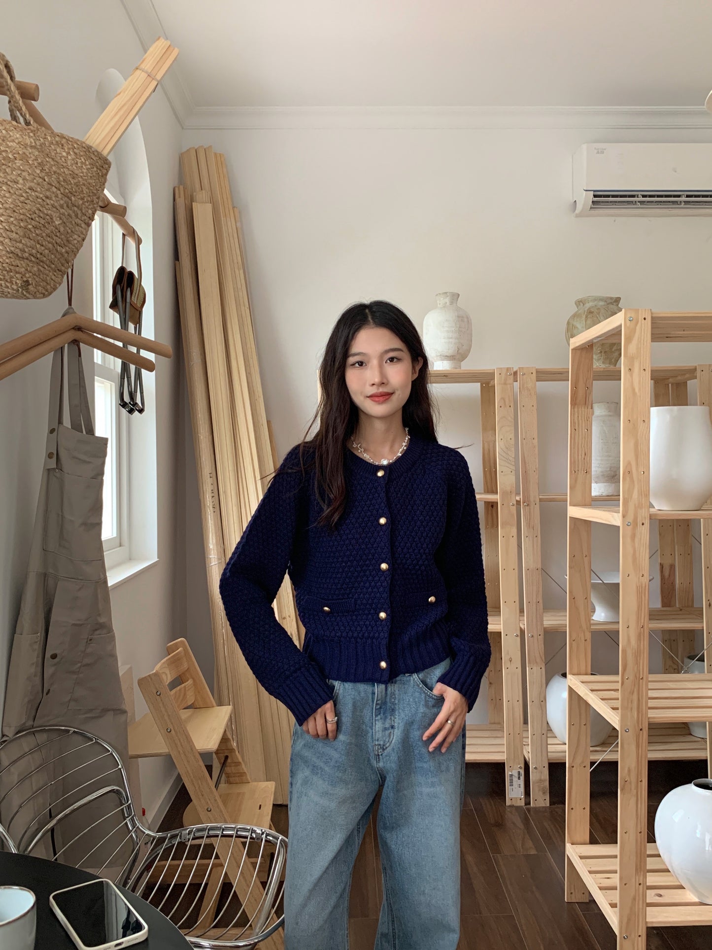 Textured Knit Jacket