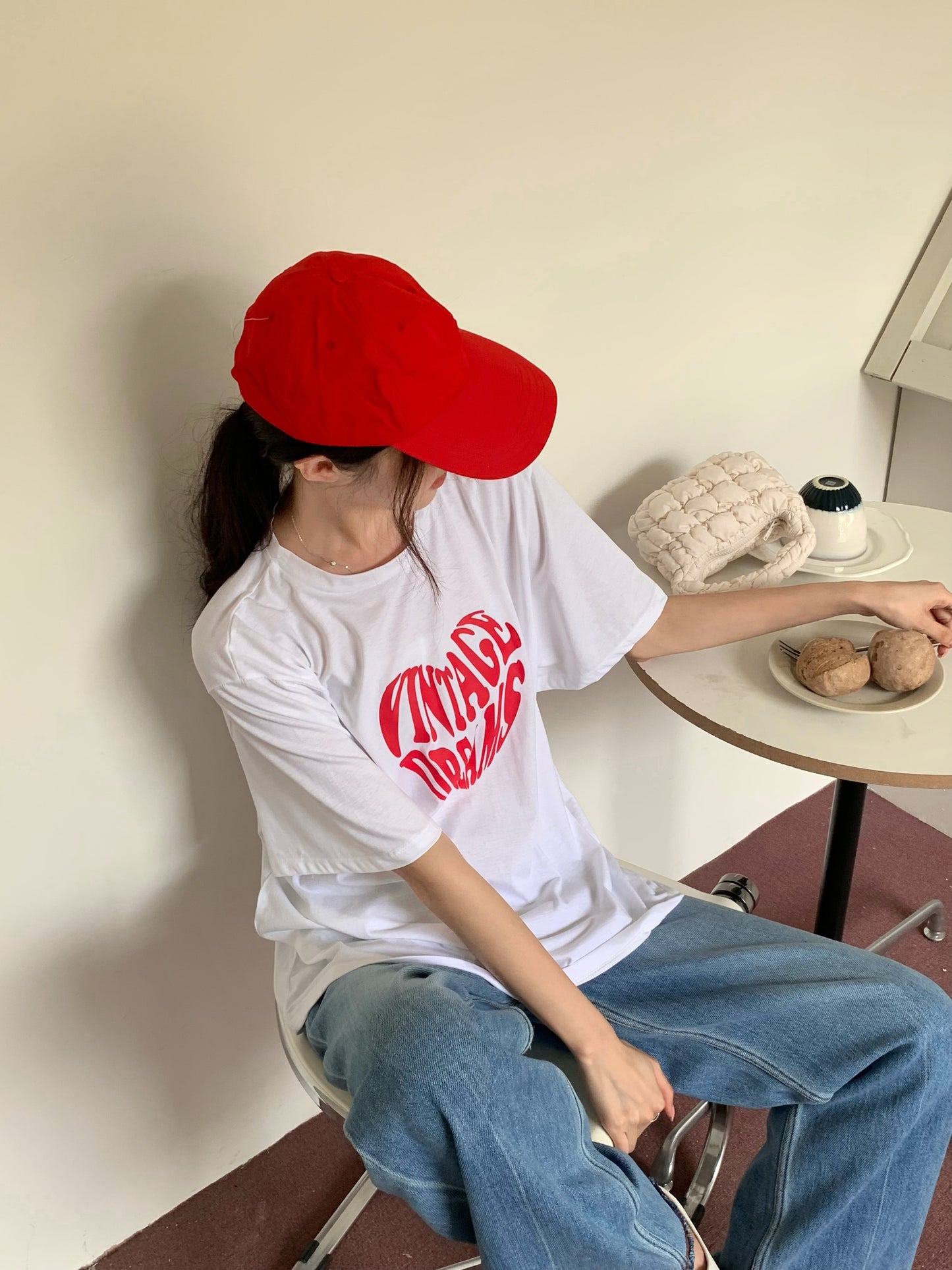 H02125 Vintage dream Tee