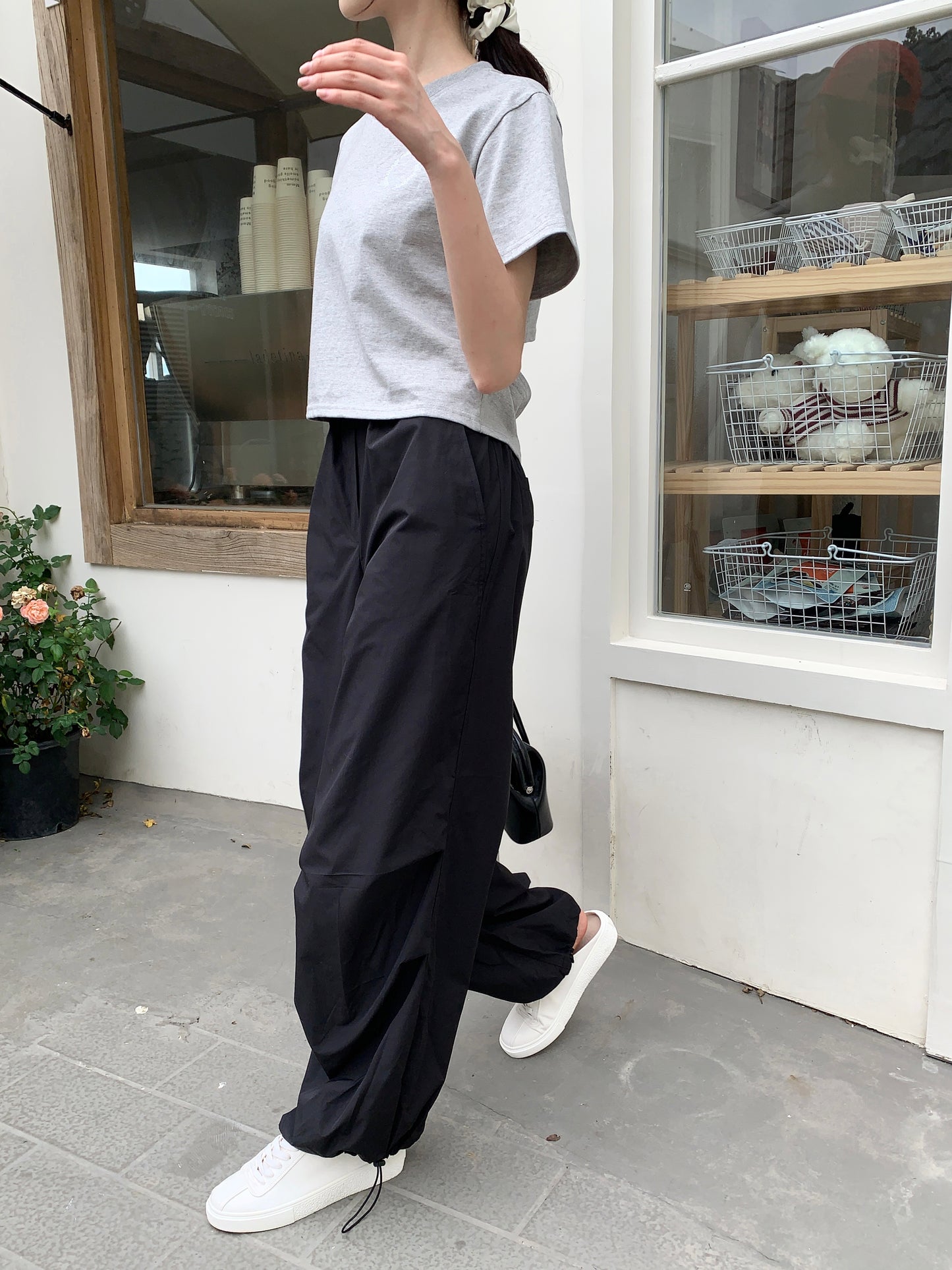 H01243 休閒工裝褲