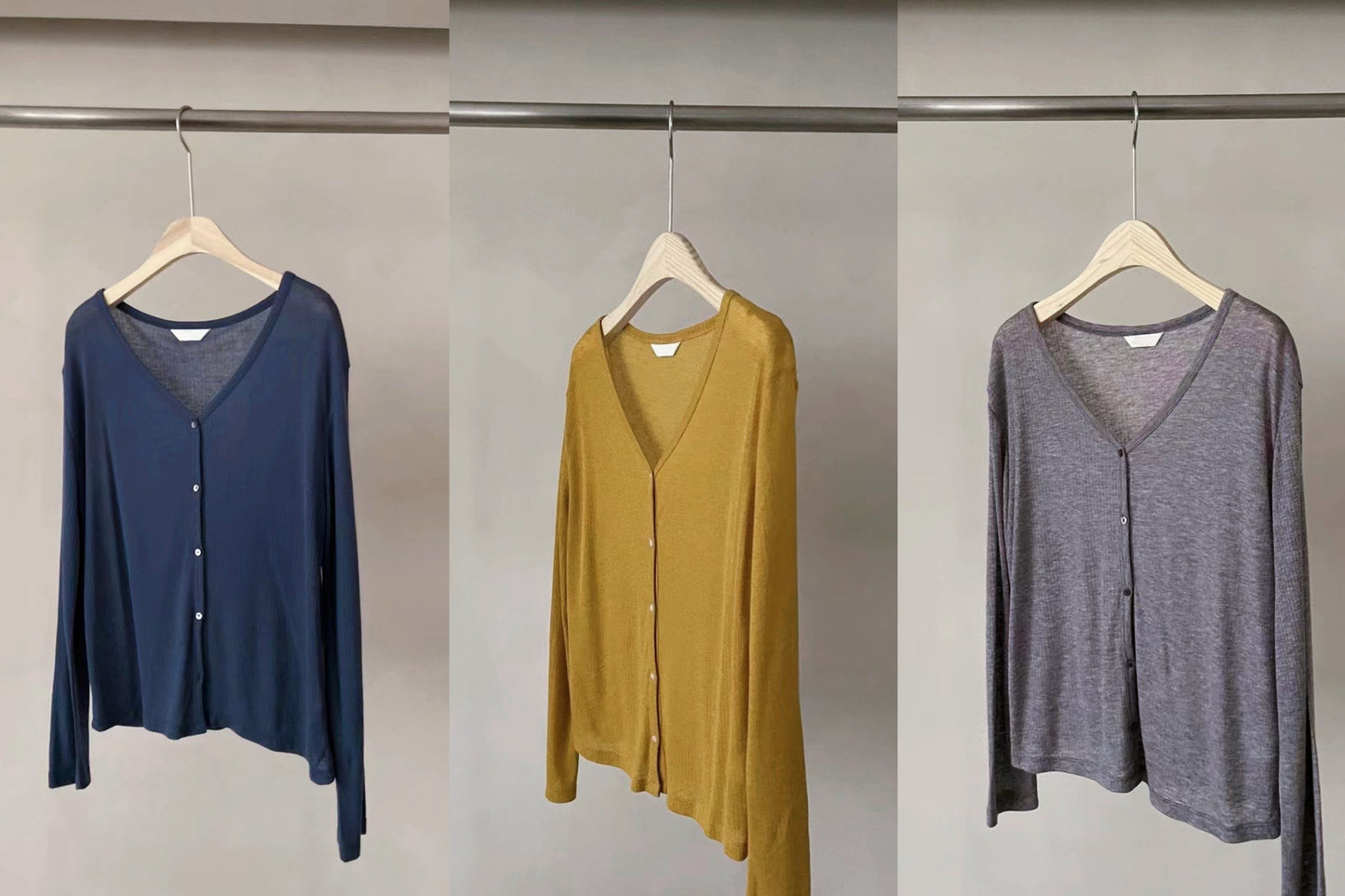 H02134 Sheer sun protection cardigan