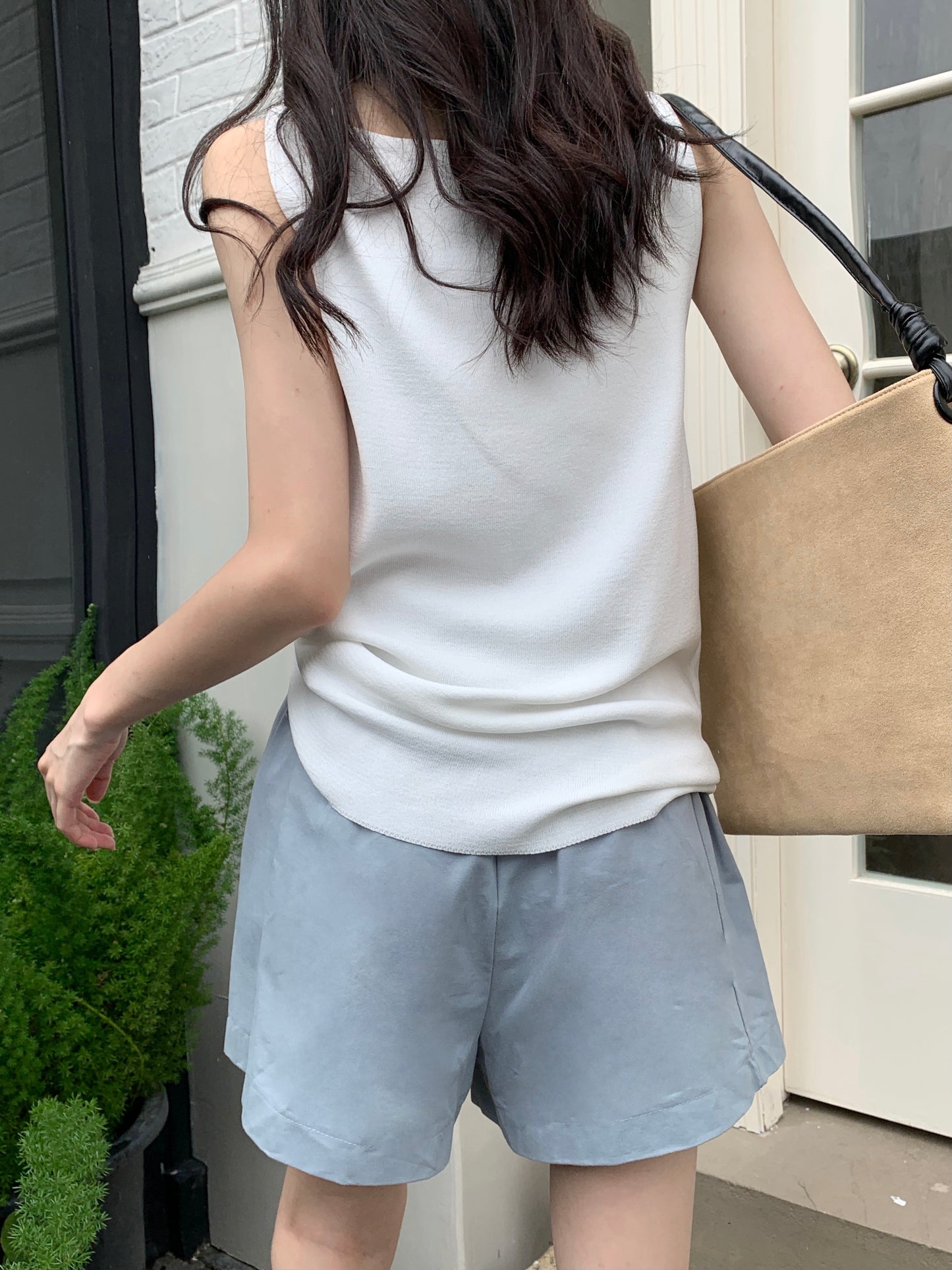H01249 修腰橡筋短褲
