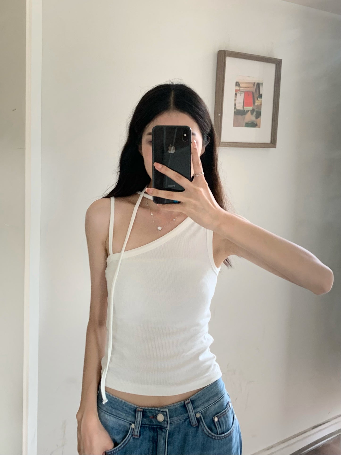 H02136 One-sided camisole